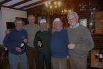Winners Terry & Chris, Tom, Dan and Bryn